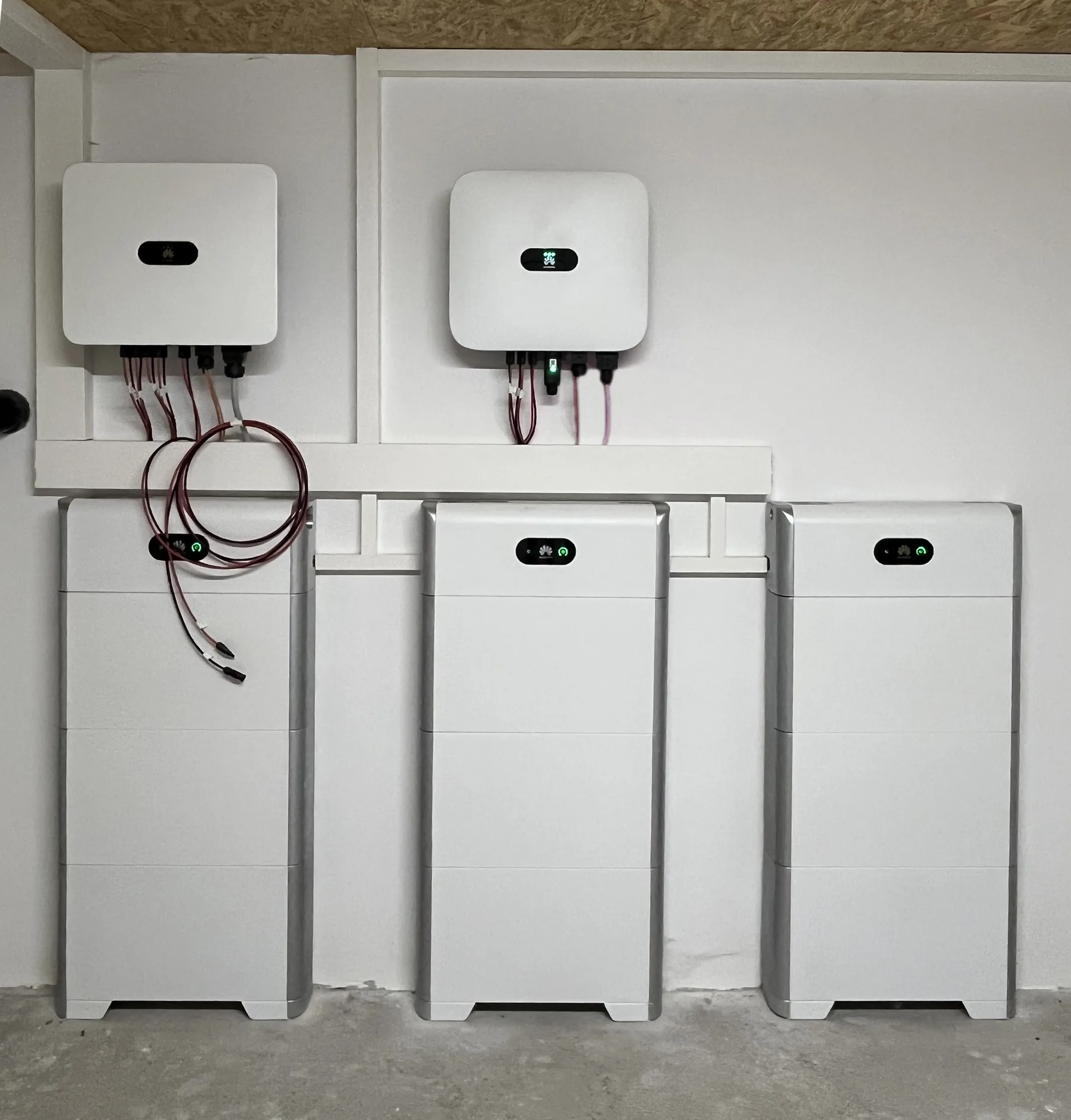 Batteriespeicher Innenansicht
