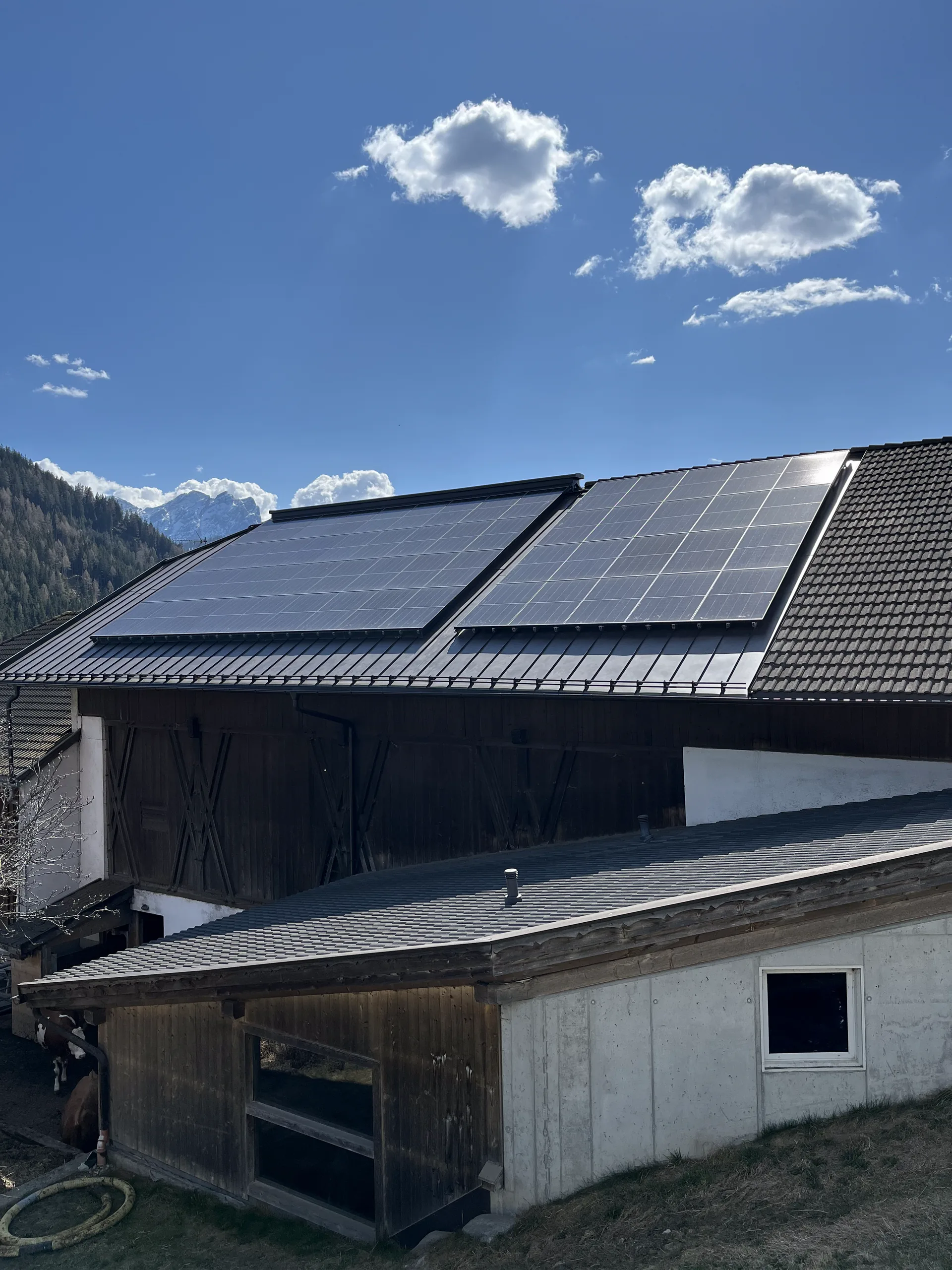 Photovoltaikanlage auf Dachfläche